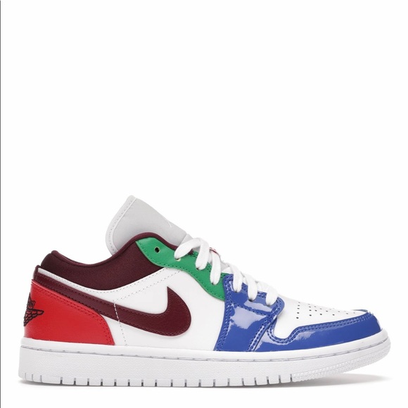 Jordan Shoes - -Edm- 🍭*NEW* Air Jordan 1 Low “Multi-Colour” (W)